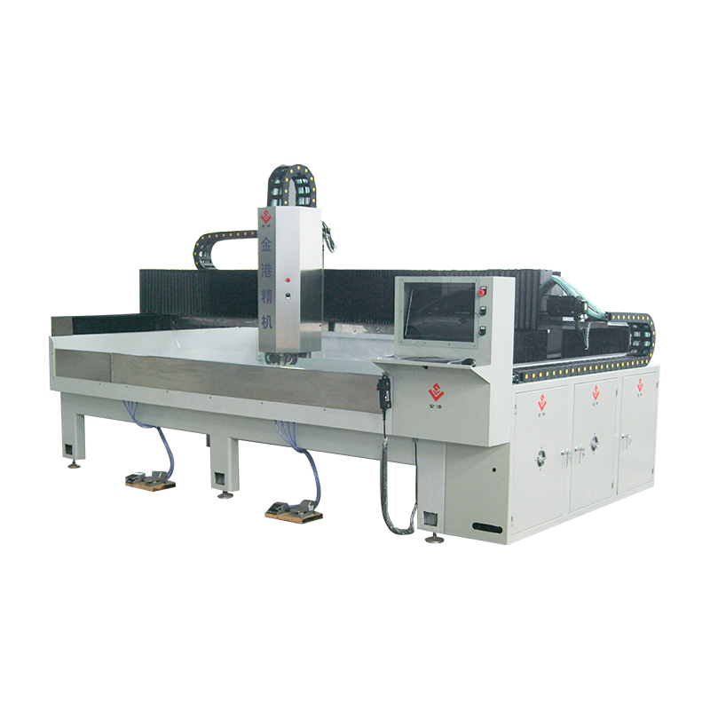 Máy mài cạnh kính định hình CNC nằm ngang tự động